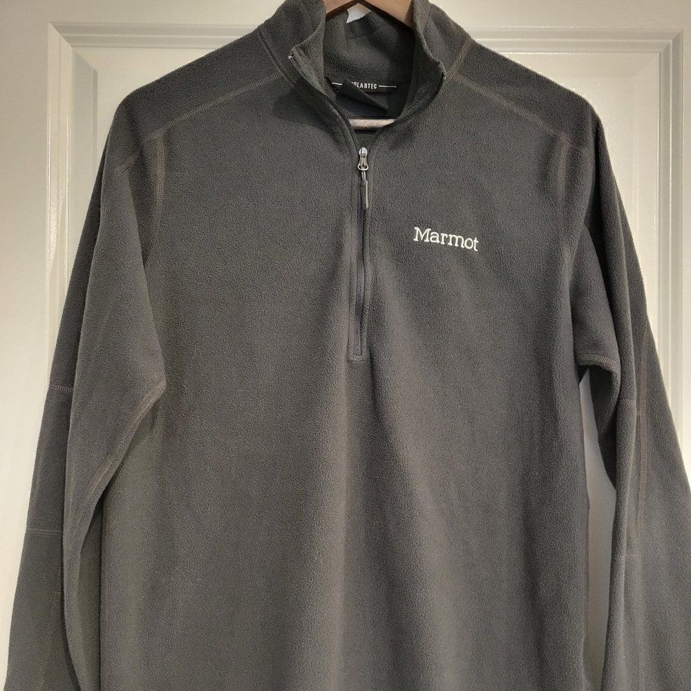 Marmot Pullover Fleece Dark Gray size M